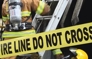 Fire And EMS Barricade Tape