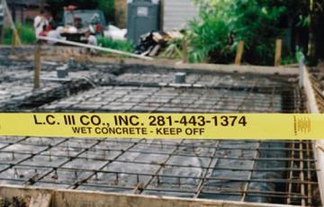Construction Zone Tape