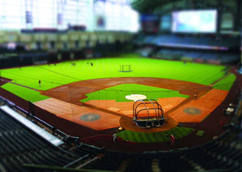 baseball field